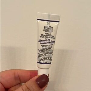Kiehl's Micro-Dose Anti-Aging Retinol Serum w Ceramides & Peptide 4ml New